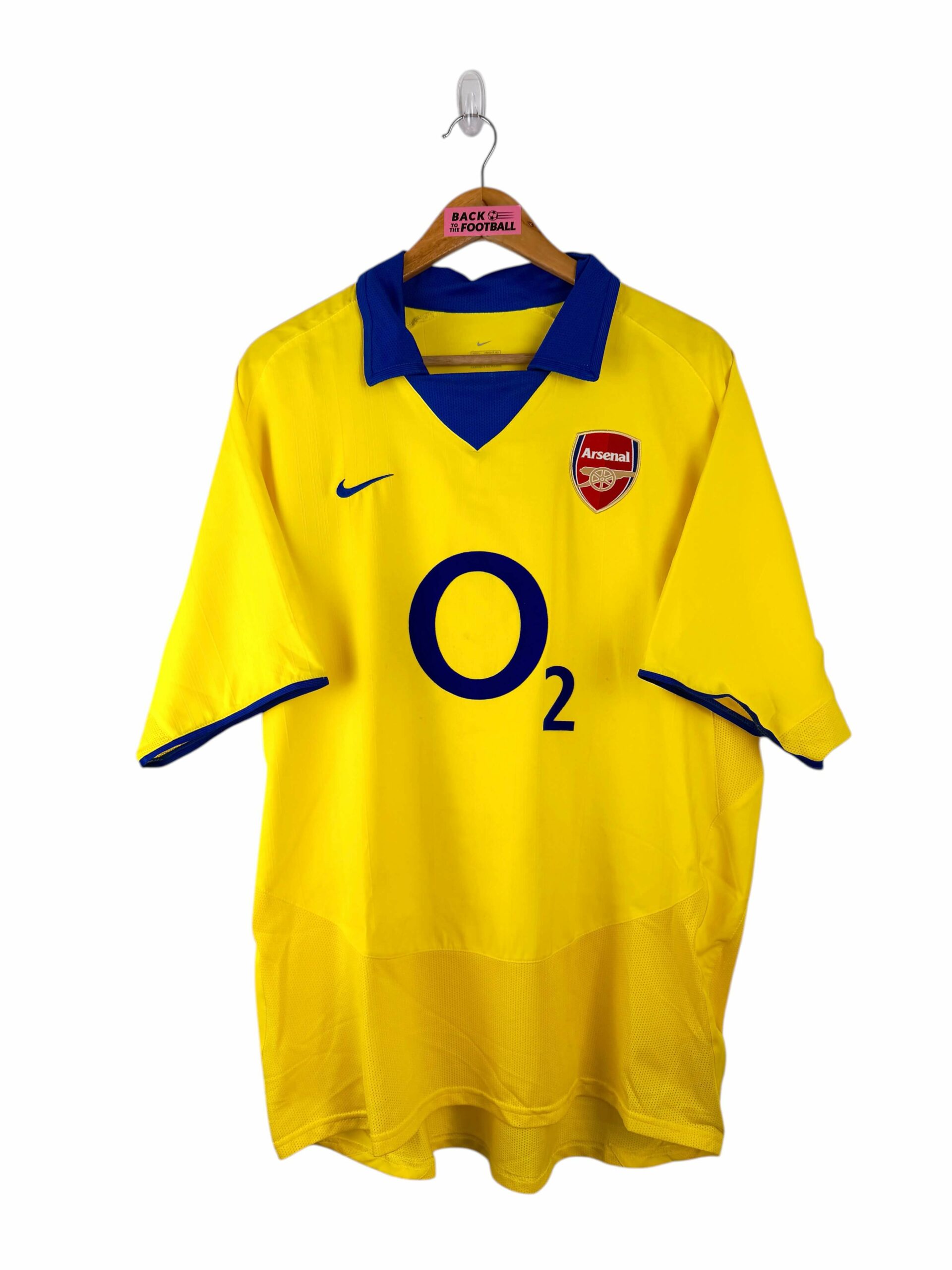 maillot vintage extérieur Arsenal 2003/2004