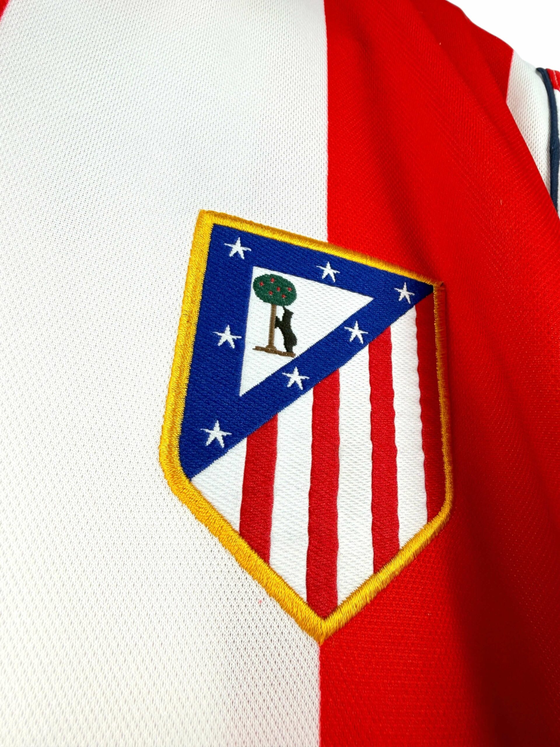 maillot vintage domicile Atlético Madrid 2001/2002 floqué F. Torres #9