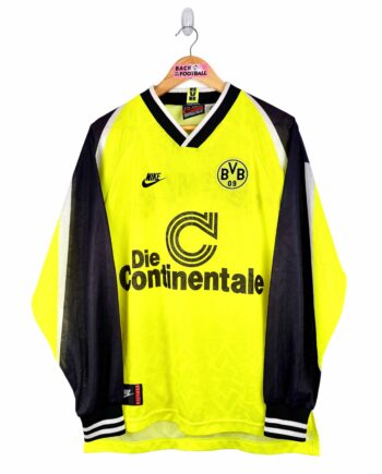 maillot vintage domicile Borussia Dortmund 1995/1996 manches longues