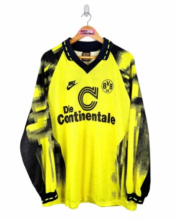 maillot vintage domicile Borussia Dortmund 1992/1993 manches longues