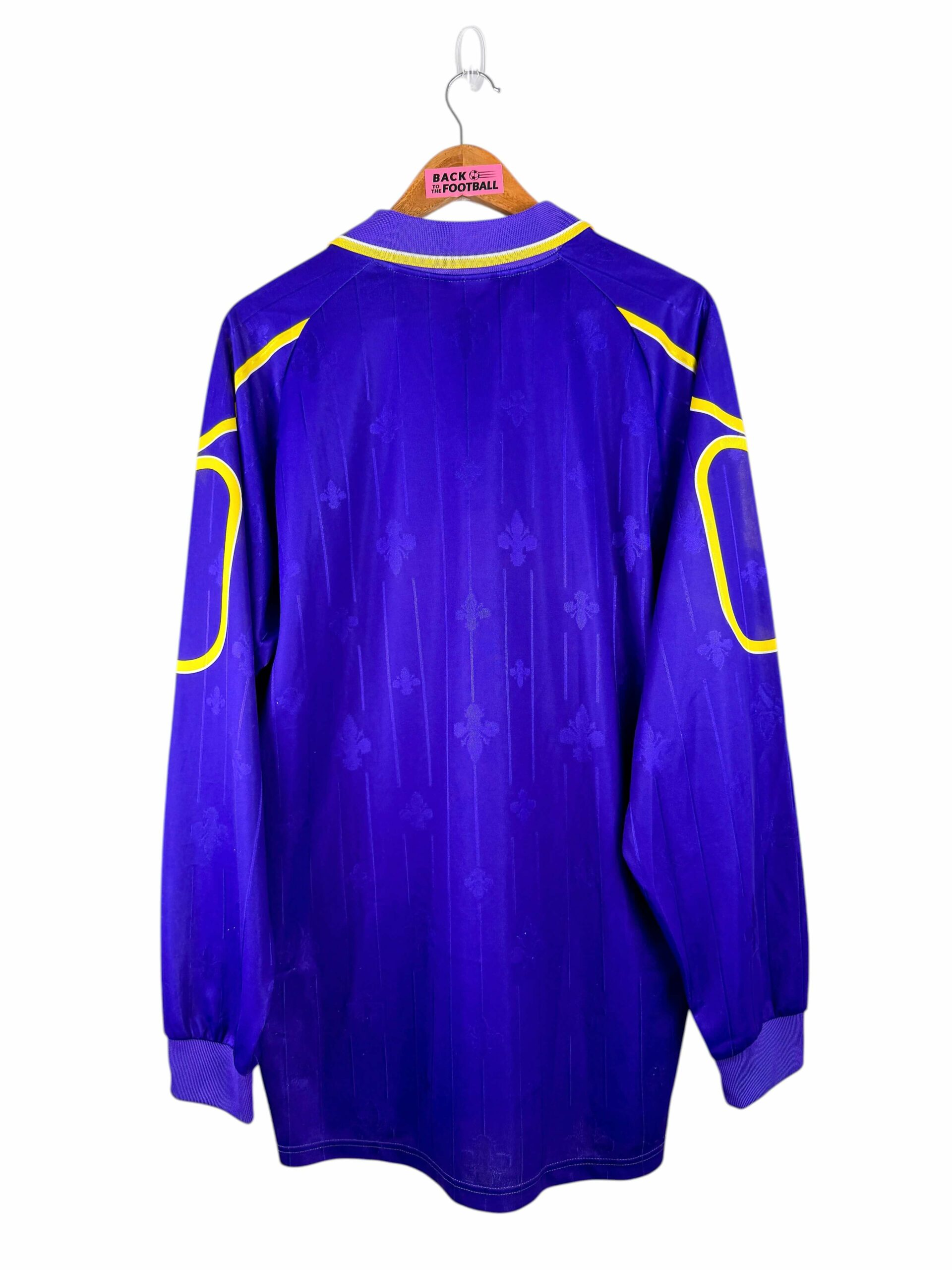 maillot vintage domicile Fiorentina 1997/1998 manches longues