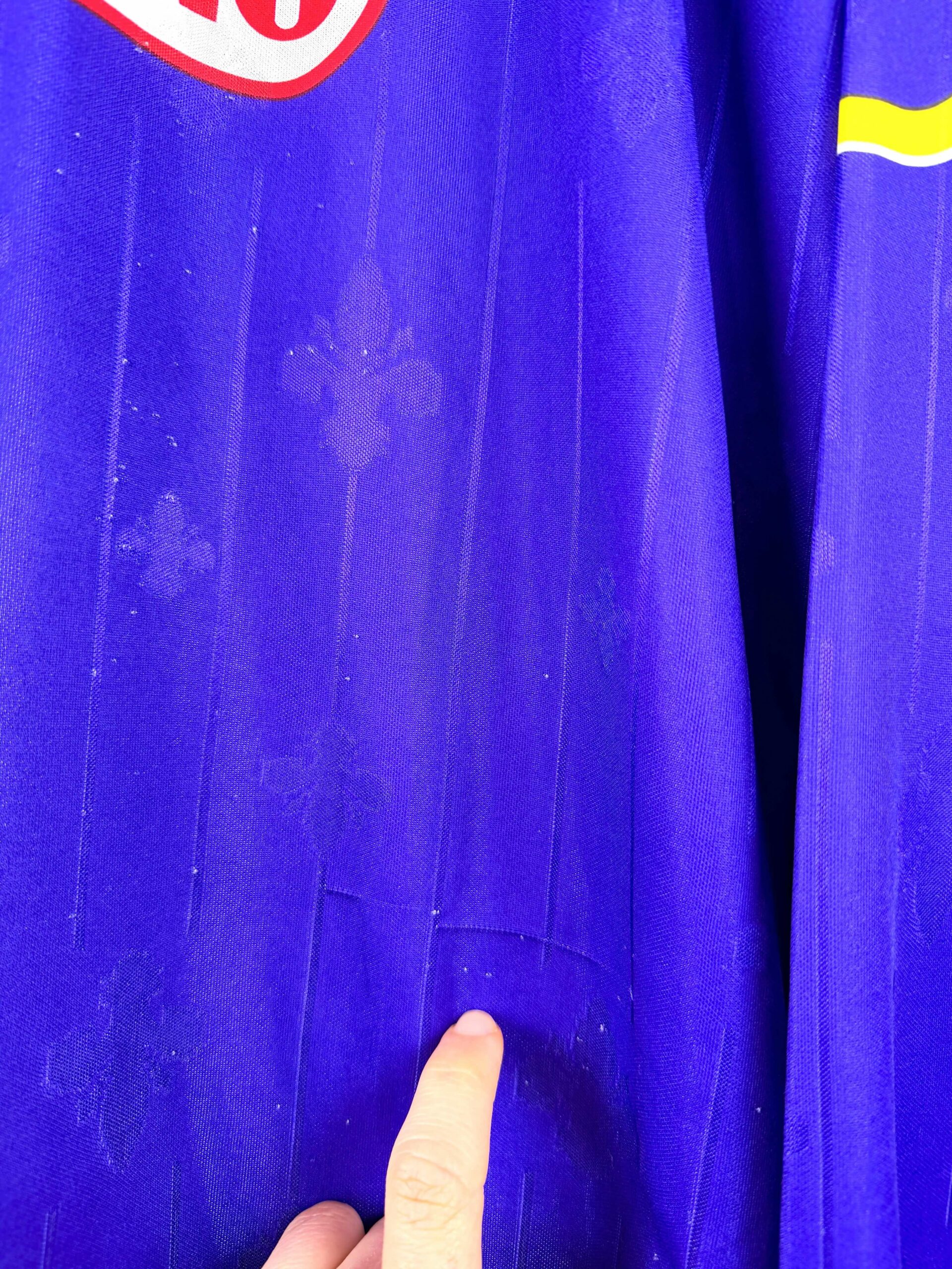 maillot vintage domicile Fiorentina 1997/1998 manches longues