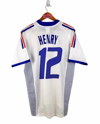 maillot vintage extérieur équipe de France 2002 floqué Henry #12