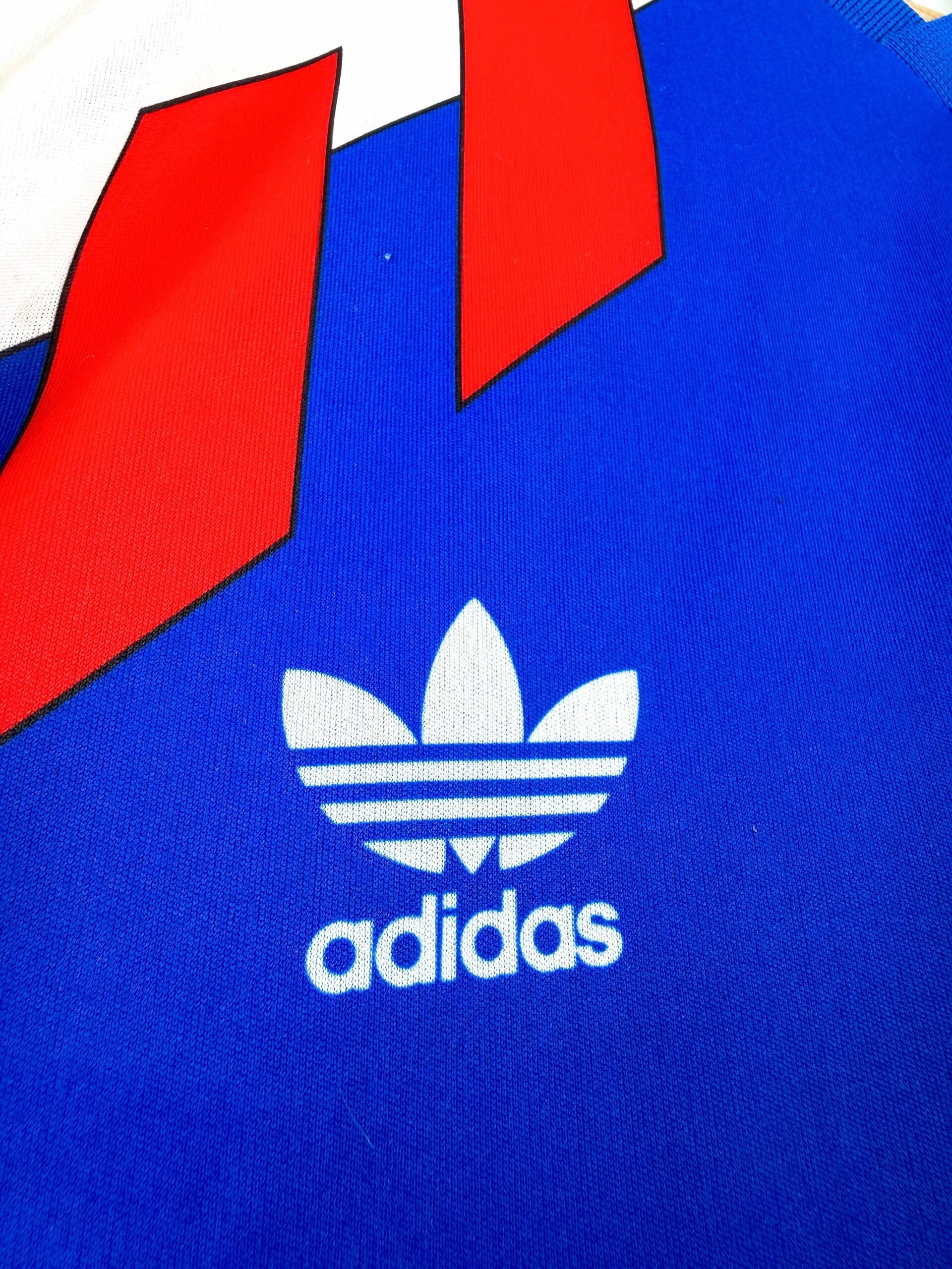 maillot vintage domicile équipe de France 1990