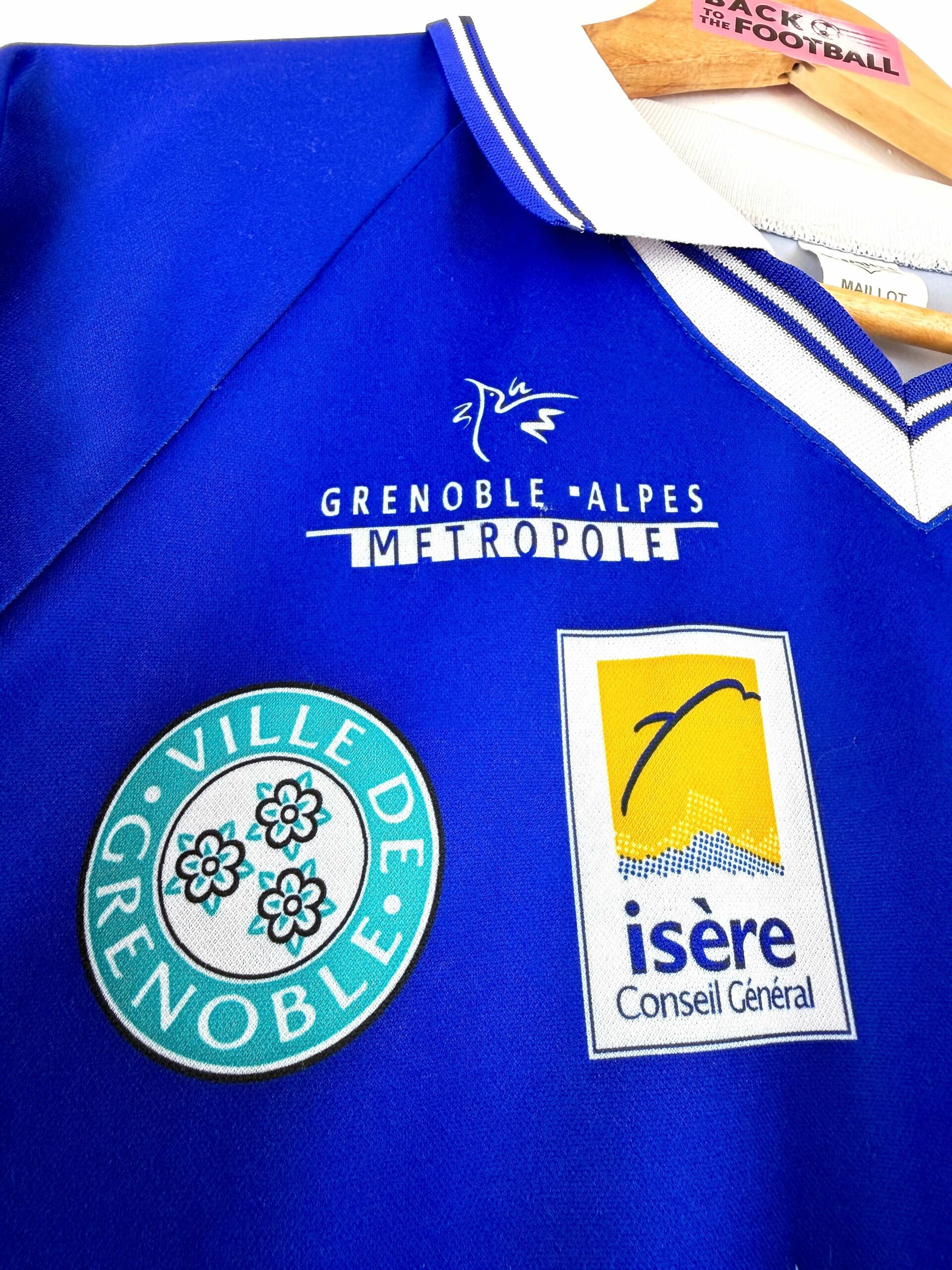 maillot vintage domicile Grenoble Foot 38 1999/2000 manches longues