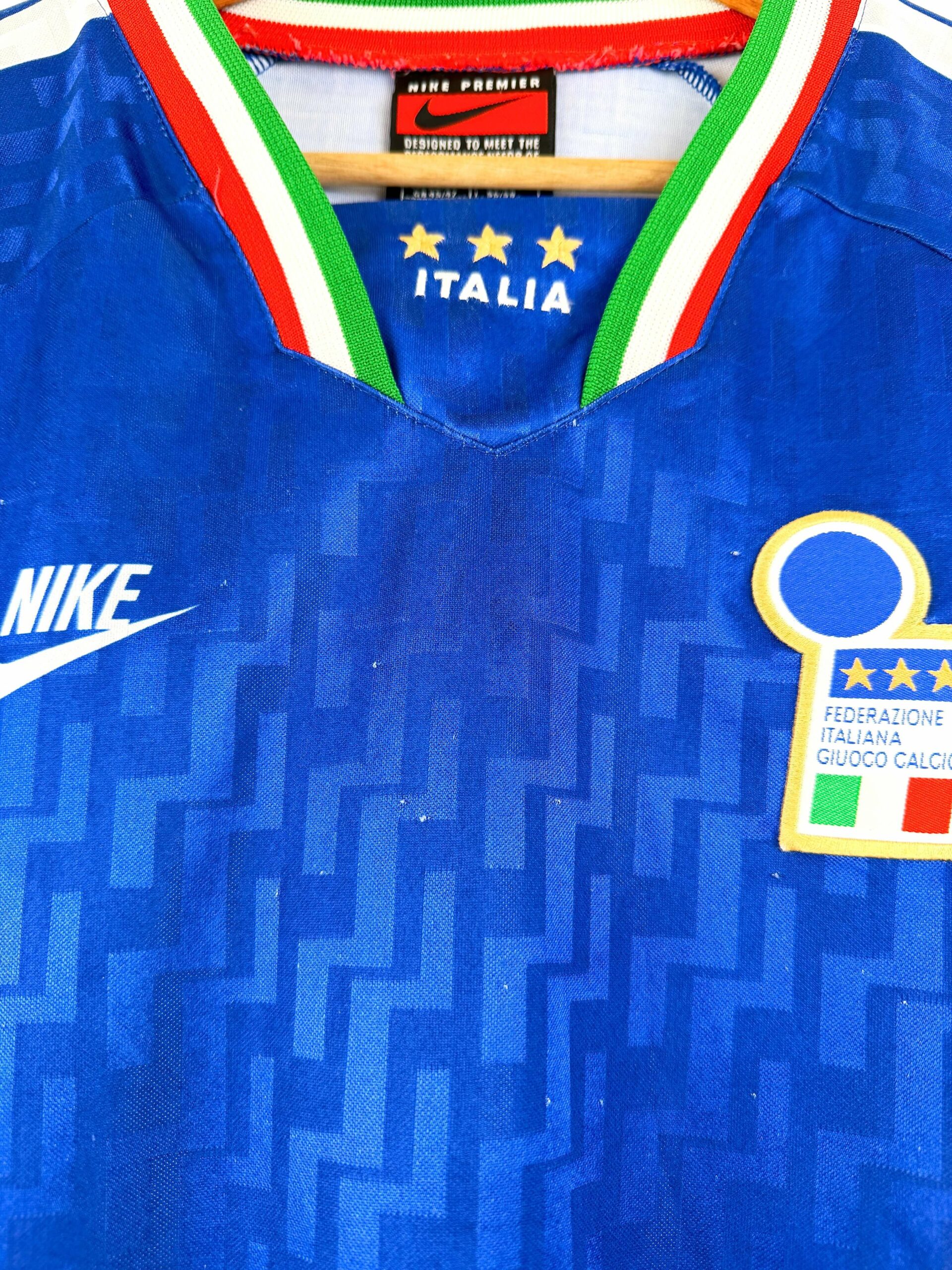 maillot vintage entrainement Italie 1996/1997 manches longues