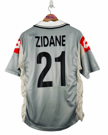 maillot vintage extérieur Juventus 2000/2001 floqué Zidane #21