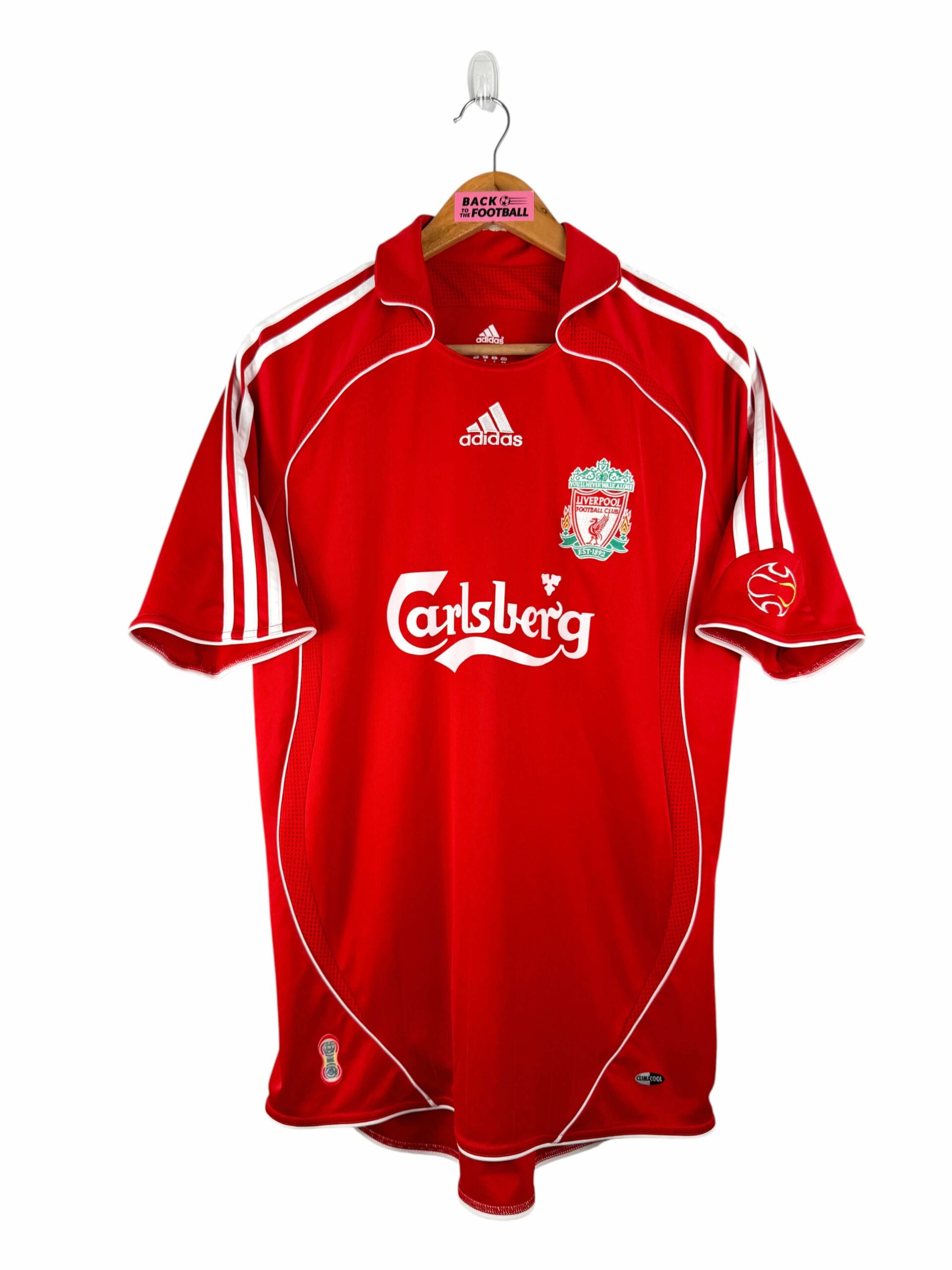 maillot vintage domicile Liverpool 2006/2008 floqué Torres #9