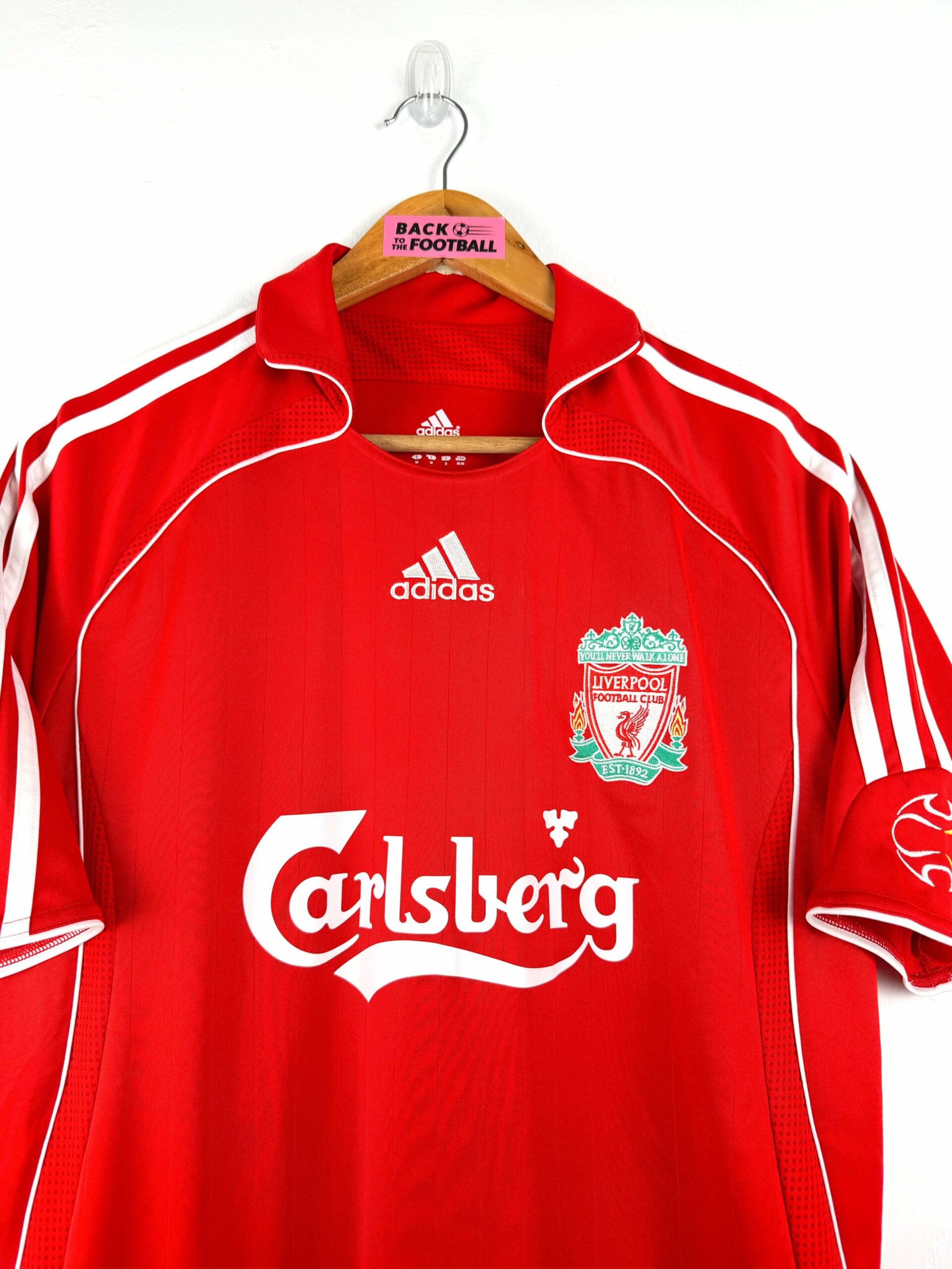 maillot vintage domicile Liverpool 2006/2008 floqué Torres #9