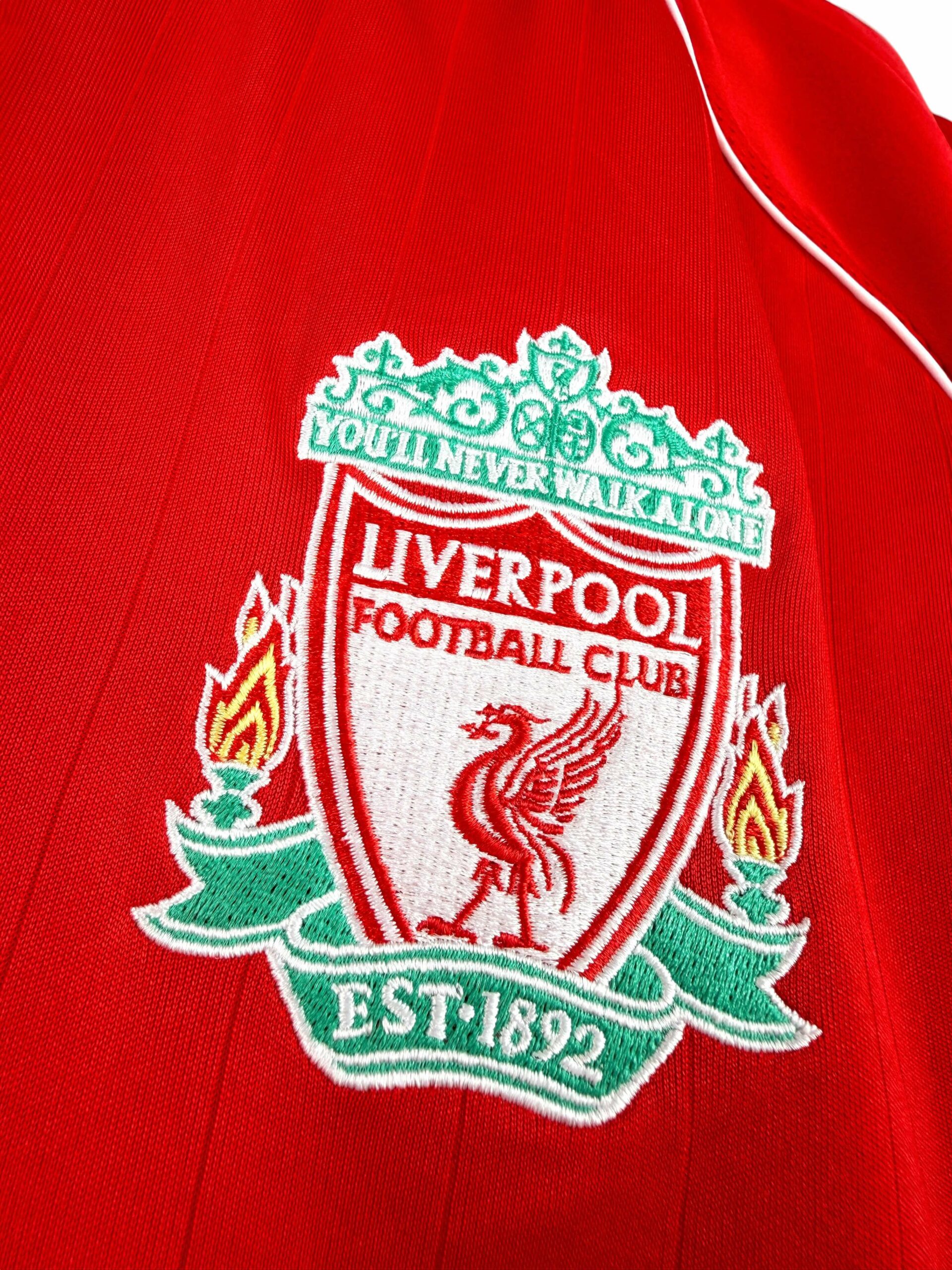 maillot vintage domicile Liverpool 2006/2008 floqué Torres #9