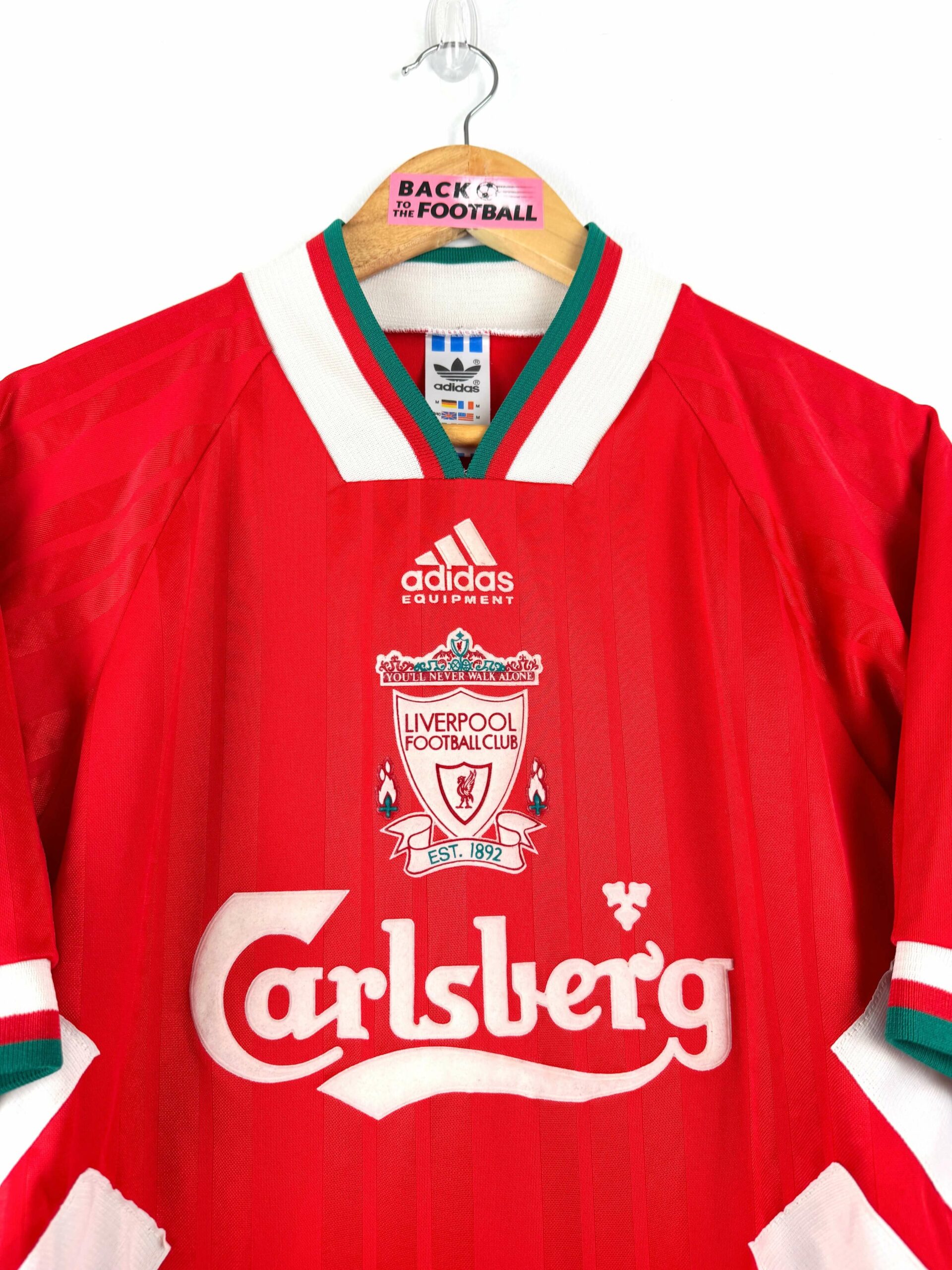 maillot vintage domicile Liverpool 1993/1995