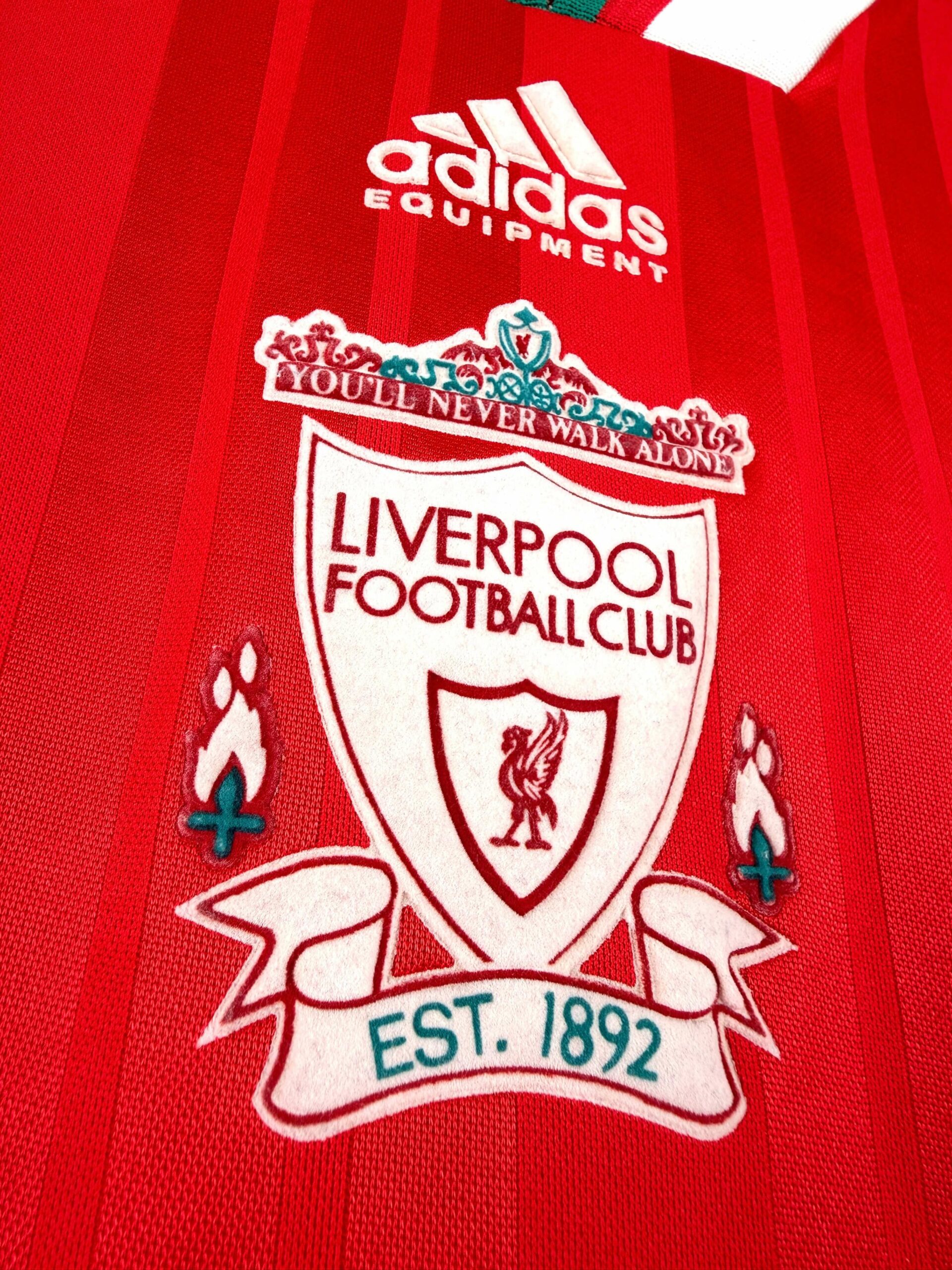 maillot vintage domicile Liverpool 1993/1995