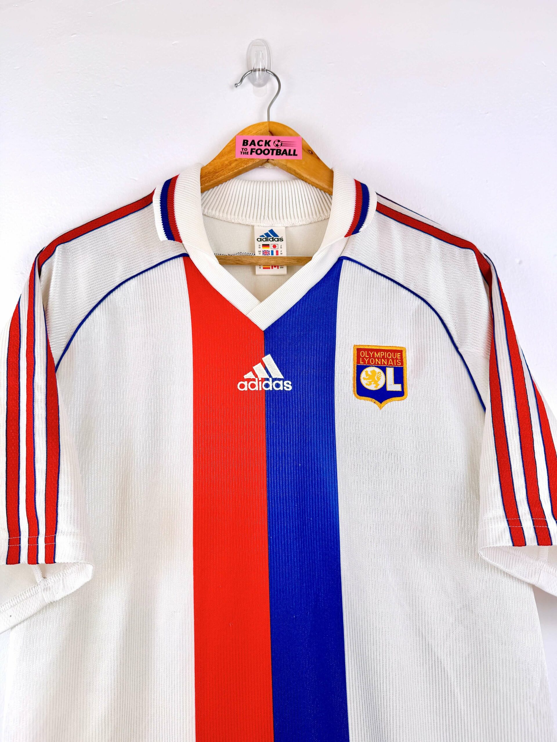 maillot vintage domicile OL 1998/2000