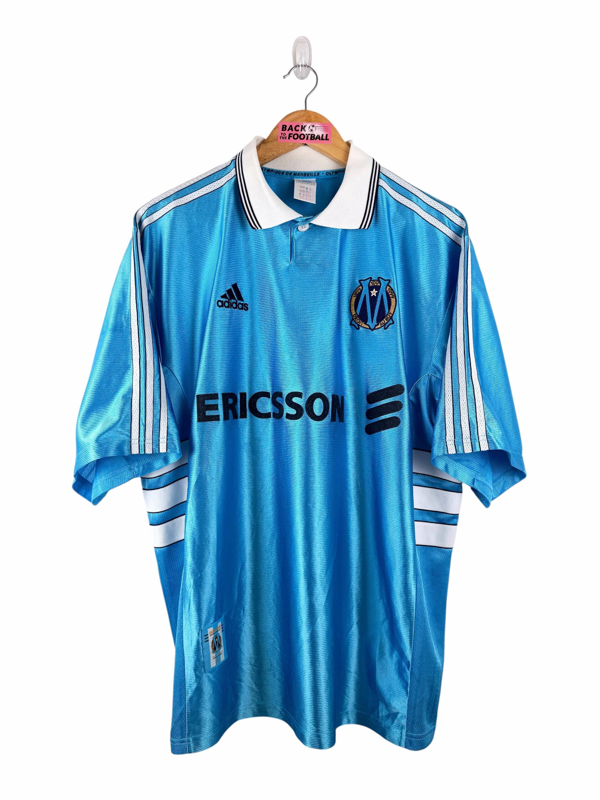 maillot vintage extérieur OM 1998/1999 centenaire