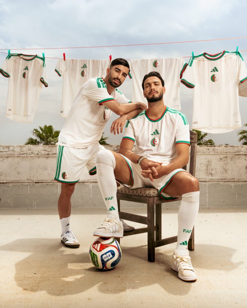 maillot domicile Algérie 2026