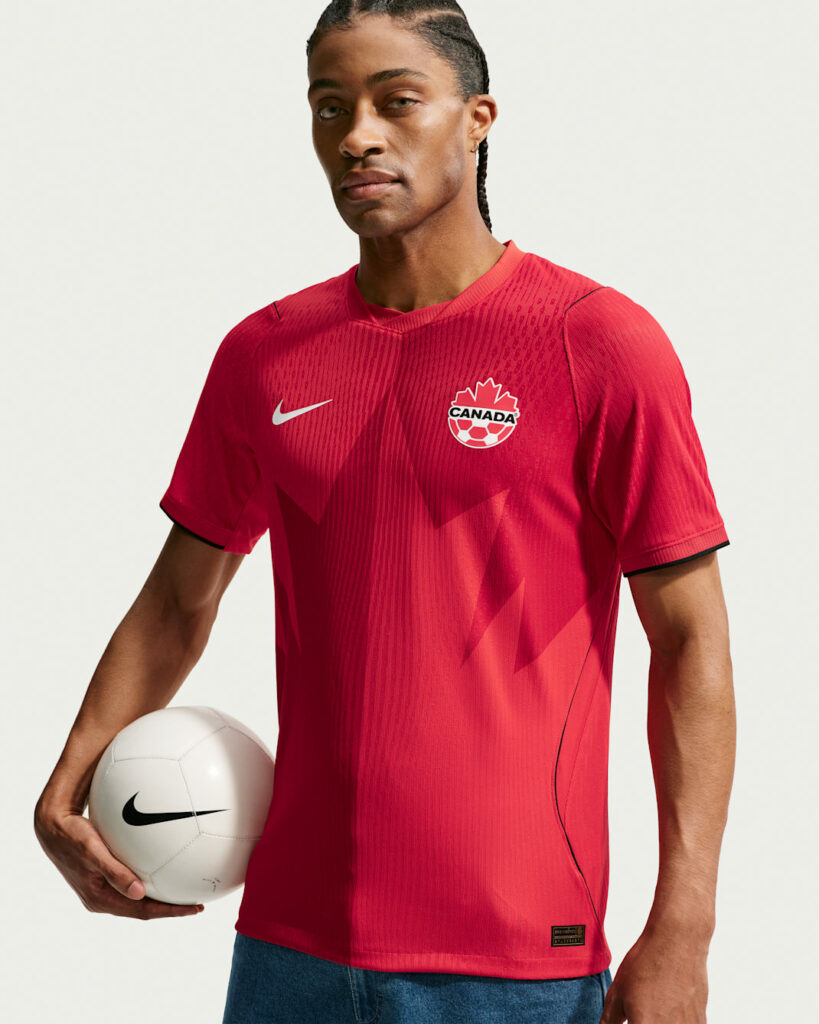 maillot domicile Canada 2026