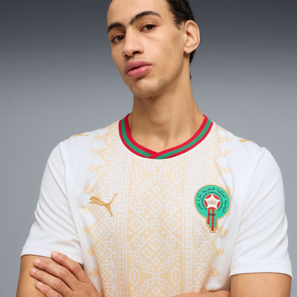 maillot extérieur Maroc 2026