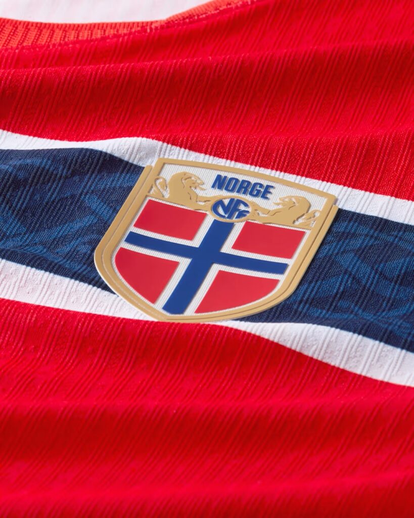 maillot domicile Norvège 2026