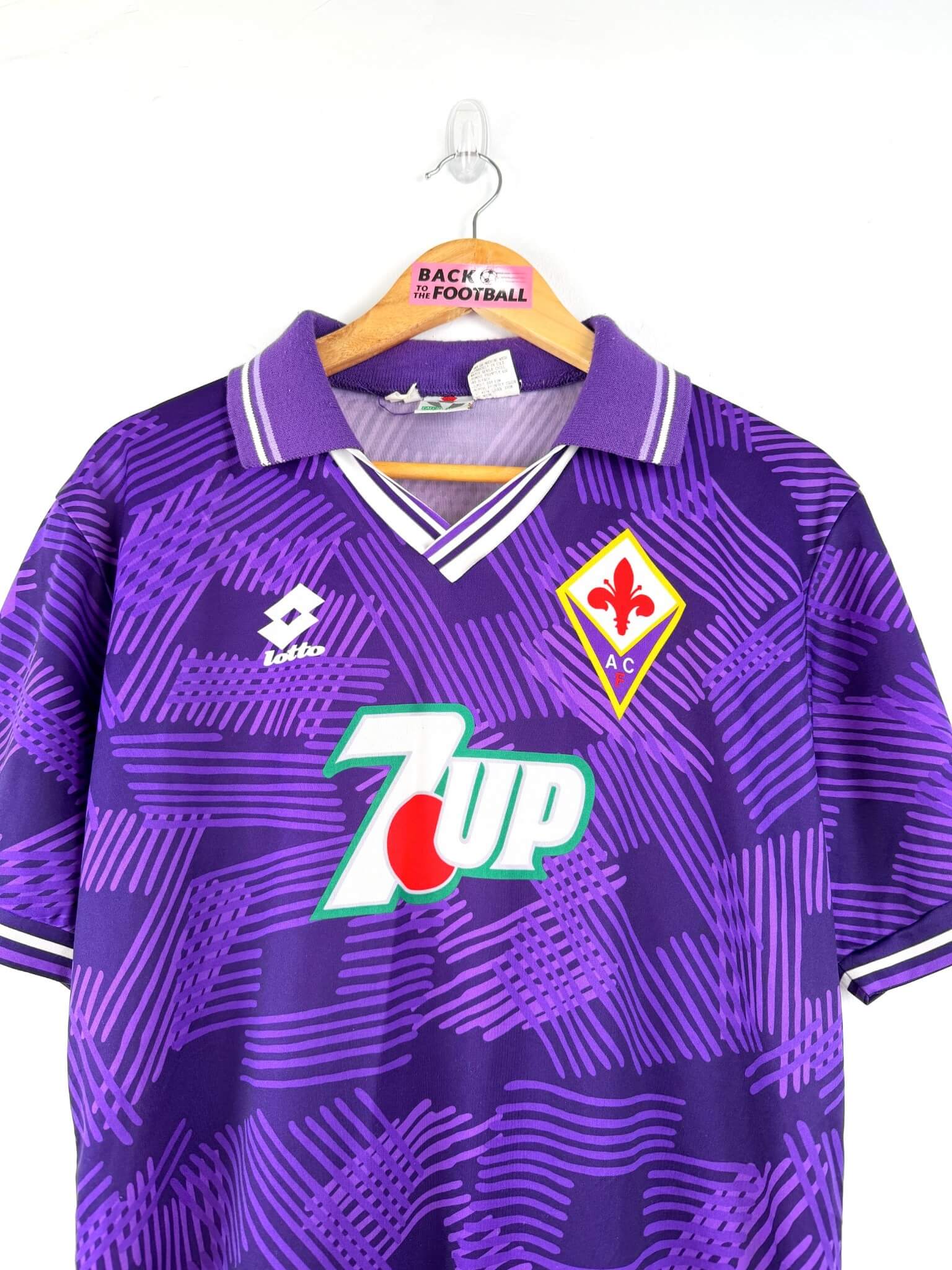 maillot vintage domicile Fiorentina 1992/1993