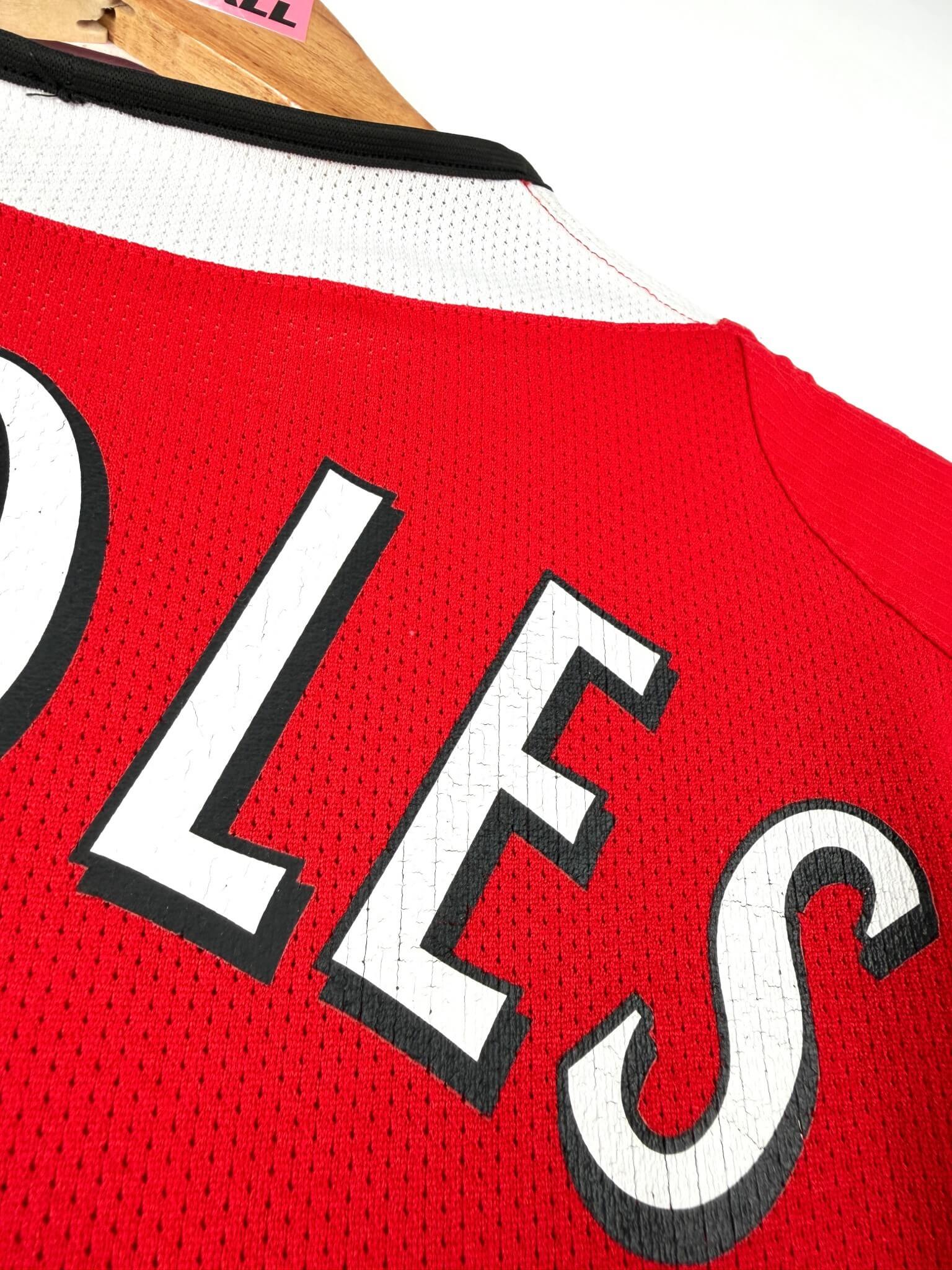 maillot vintage domicile Manchester United 2004/2006 floqué Scholes #18