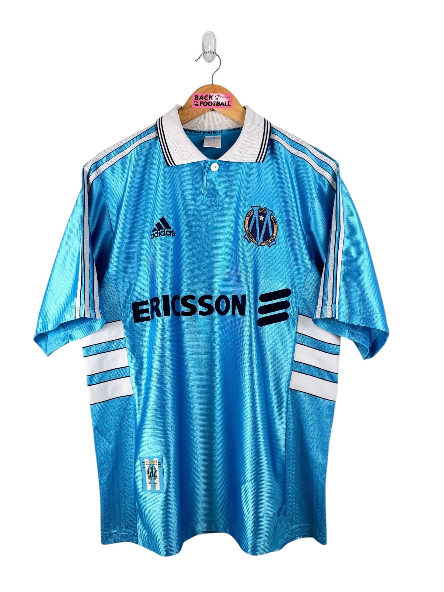 maillot vintage extérieur OM 1998/1999 centenaire