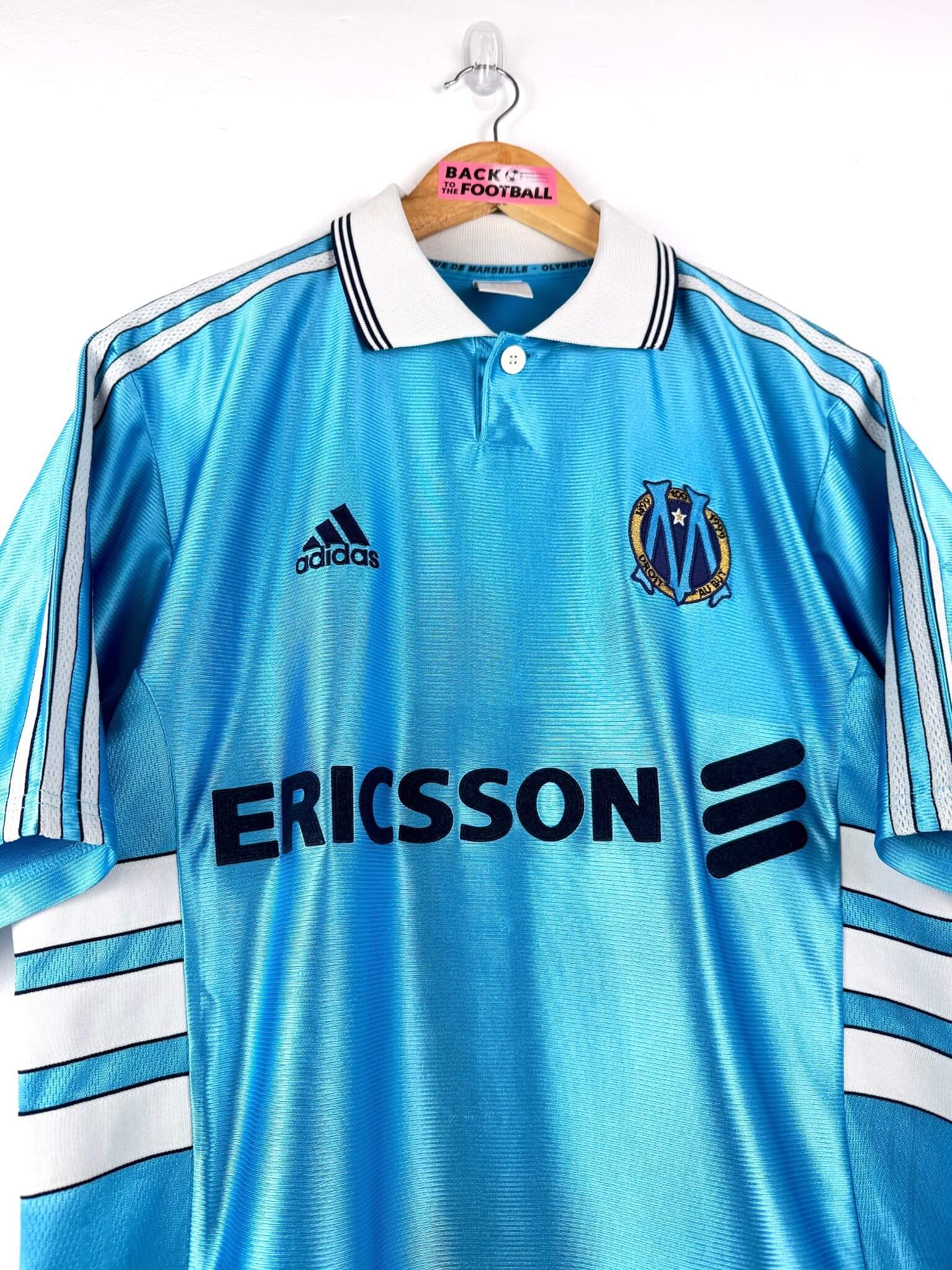 maillot vintage extérieur OM 1998/1999 centenaire