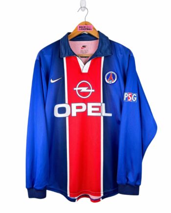 maillot vintage domicile PSG 1998/1999 manches longues player issue (stock pro)