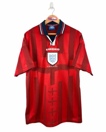 maillot vintage extérieur Angleterre 1998