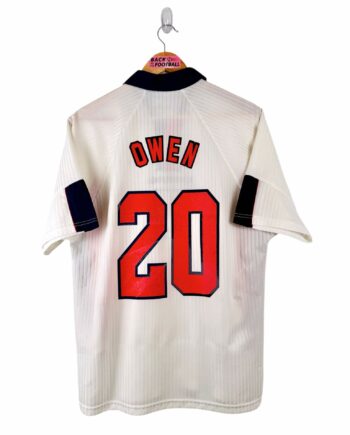 maillot vintage domicile Angleterre 1998 floqué Owen #20