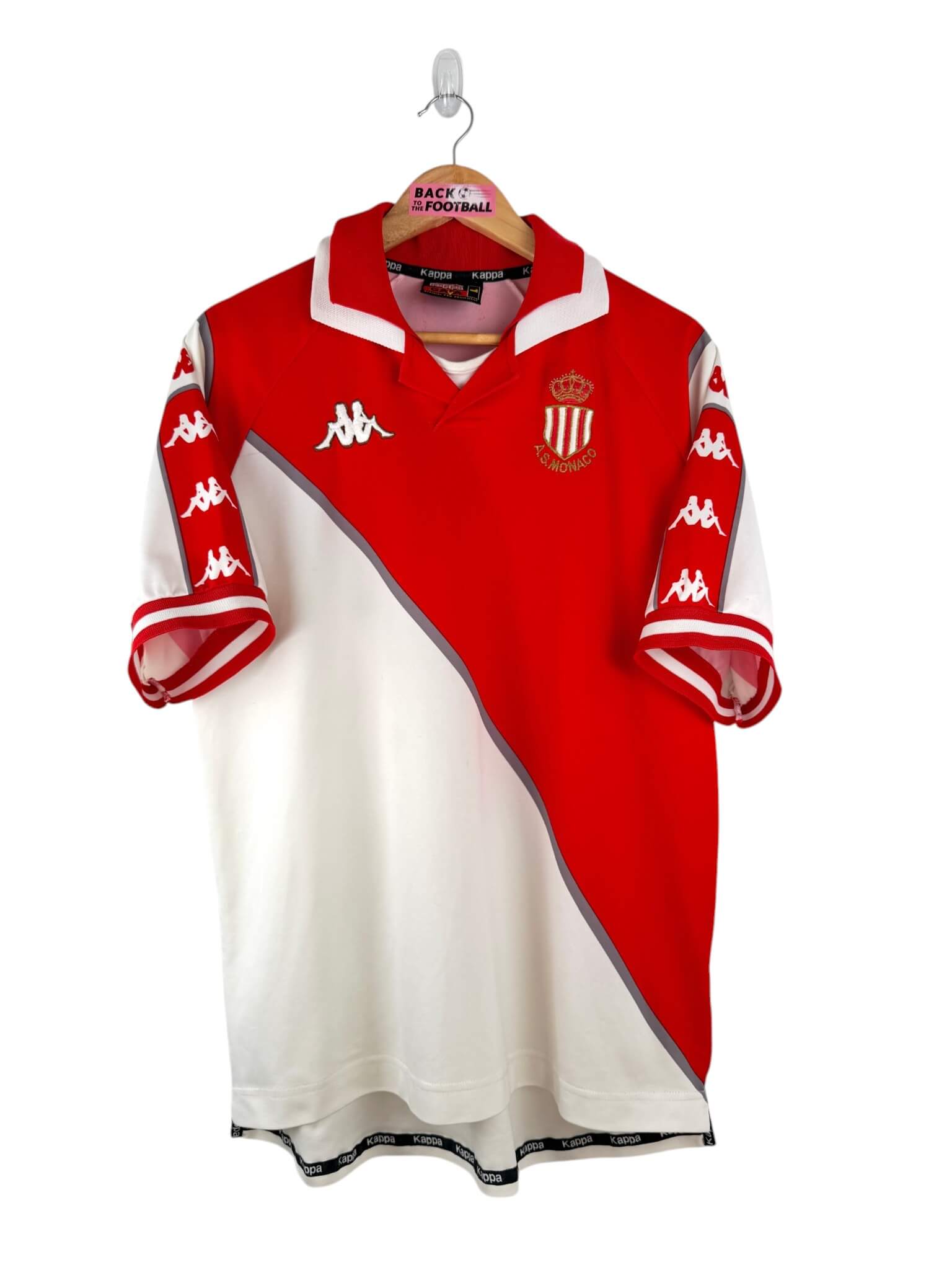 maillot vintage domicile AS Monaco 1998/1999