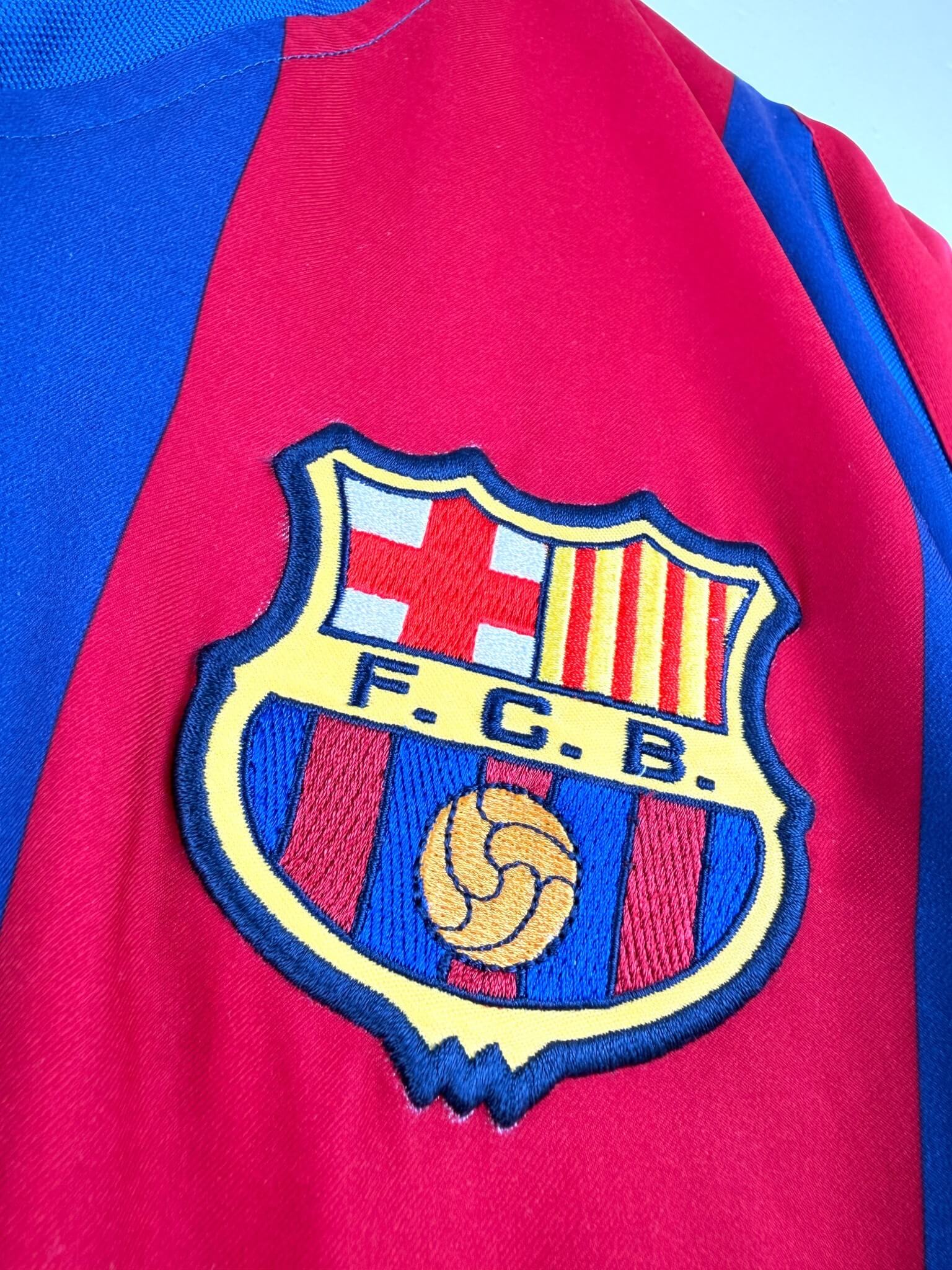 maillot vintage domicile Barcelone 2002/2003