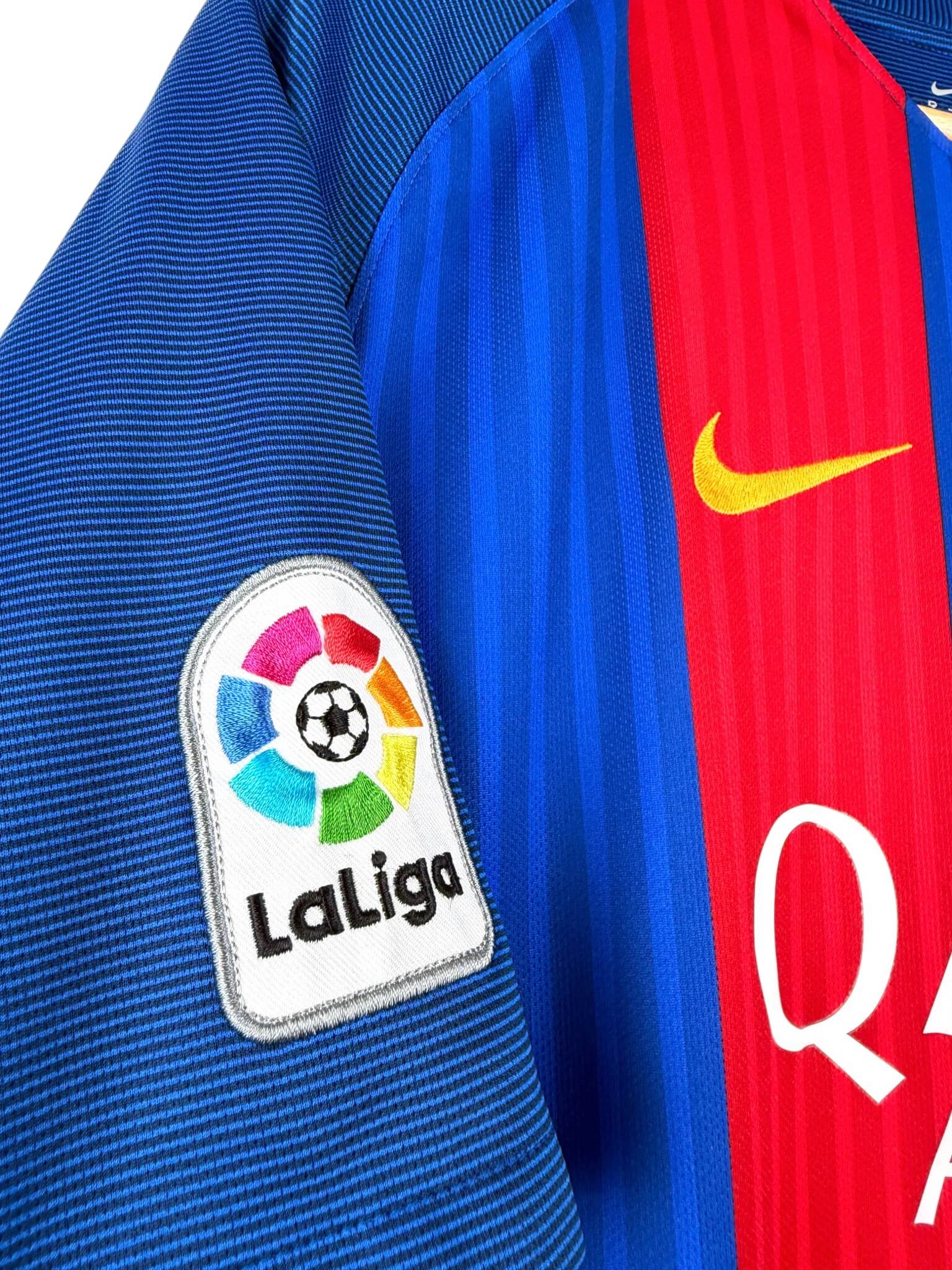 maillot vintage domicile Barcelone 2016/2017 floqué Messi #10
