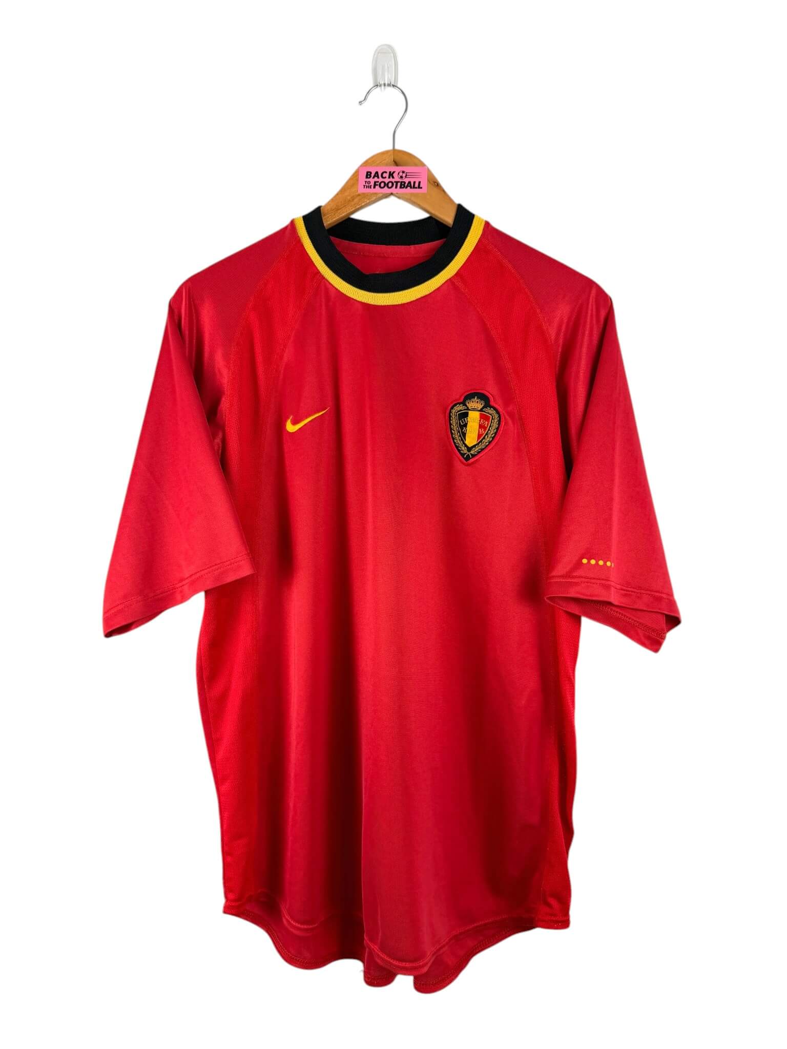 maillot vintage domicile Belgique 2000