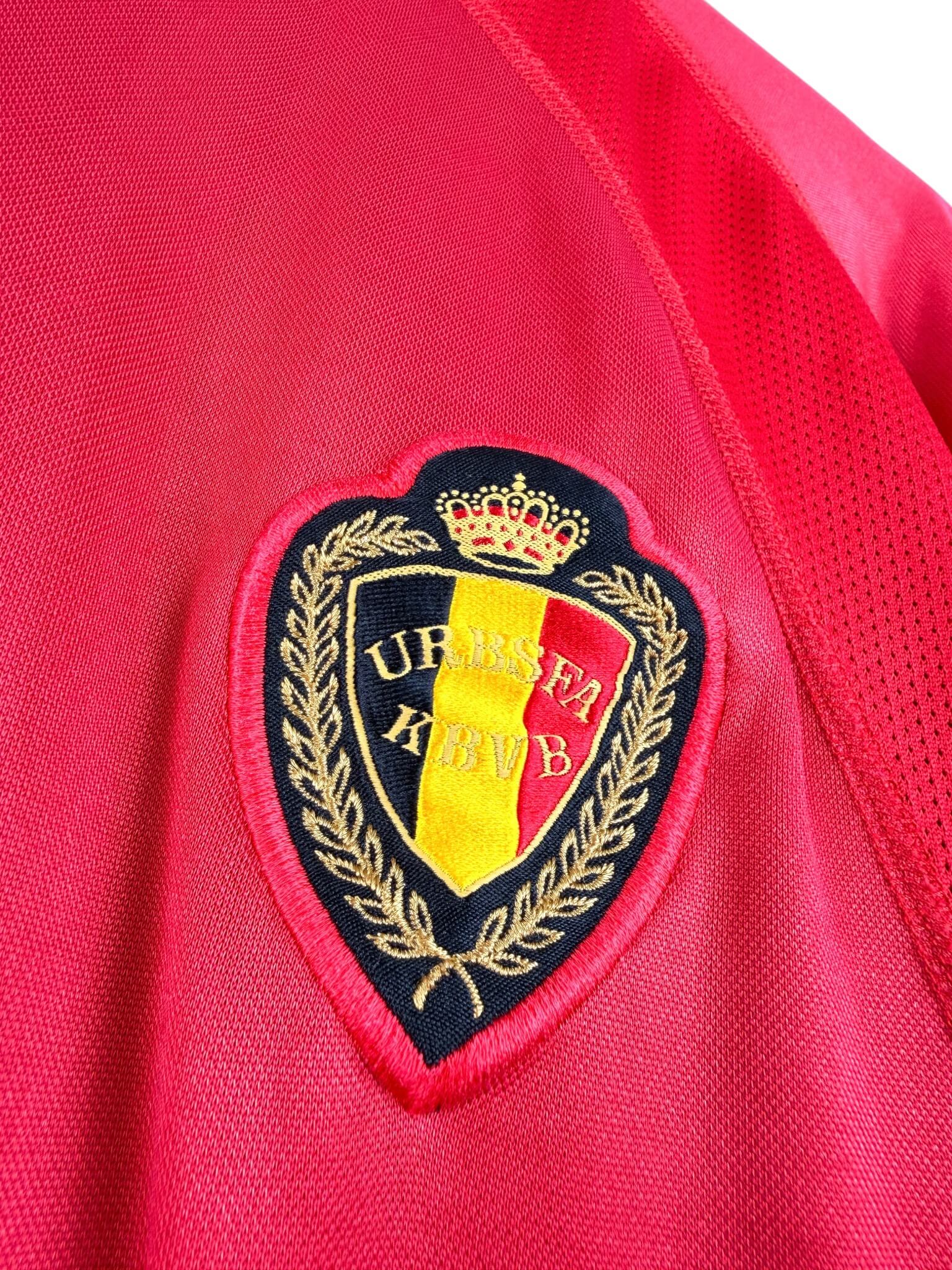maillot vintage domicile Belgique 2000