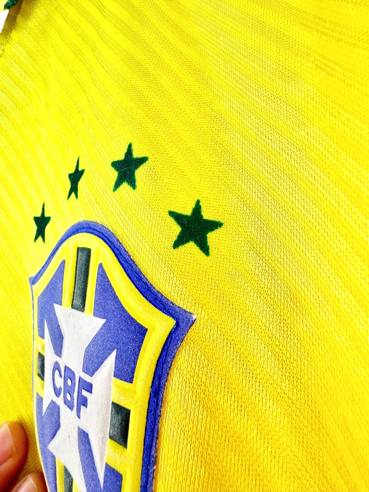 maillot vintage domicile Brésil 1994 floqué Romário #11