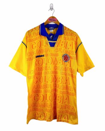 maillot vintage domicile Colombie 1995
