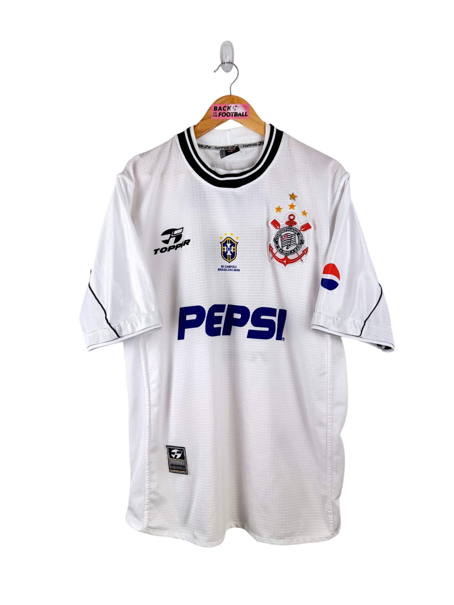 maillot vintage domicile Corinthians 2000
