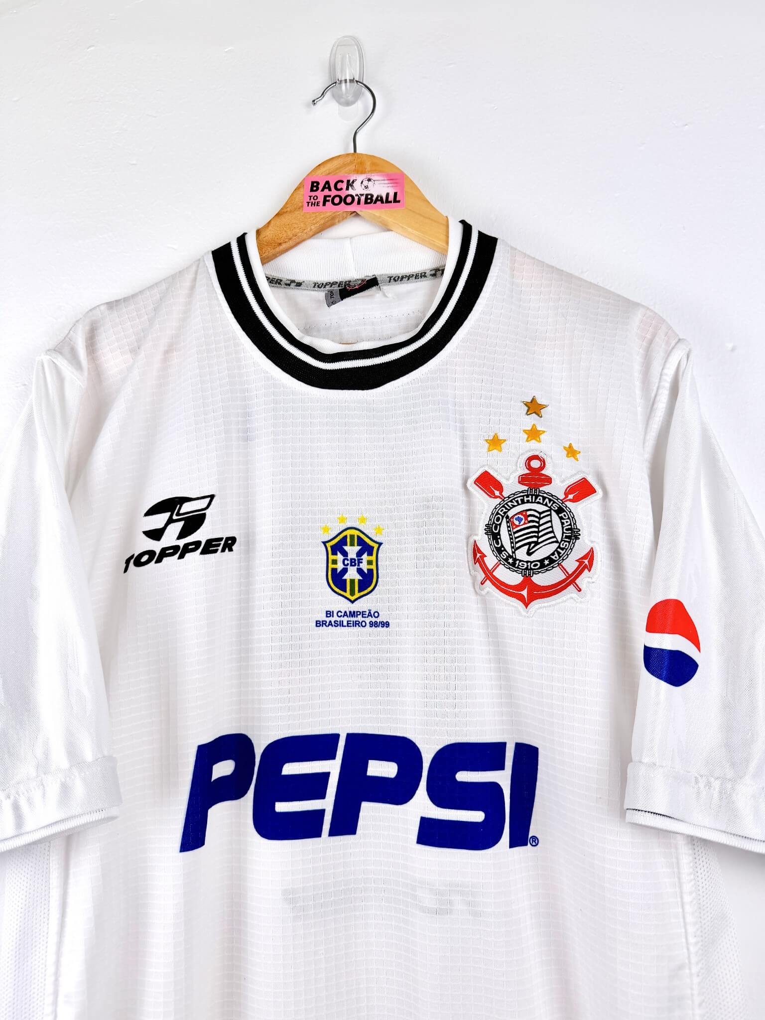 maillot vintage domicile Corinthians 2000