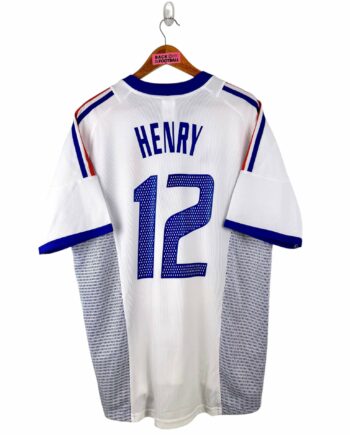 maillot vintage extérieur équipe de France 2002 floqué Henry #12