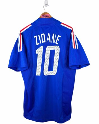 maillot vintage domicile équipe de France 2002 floqué Zidane #10