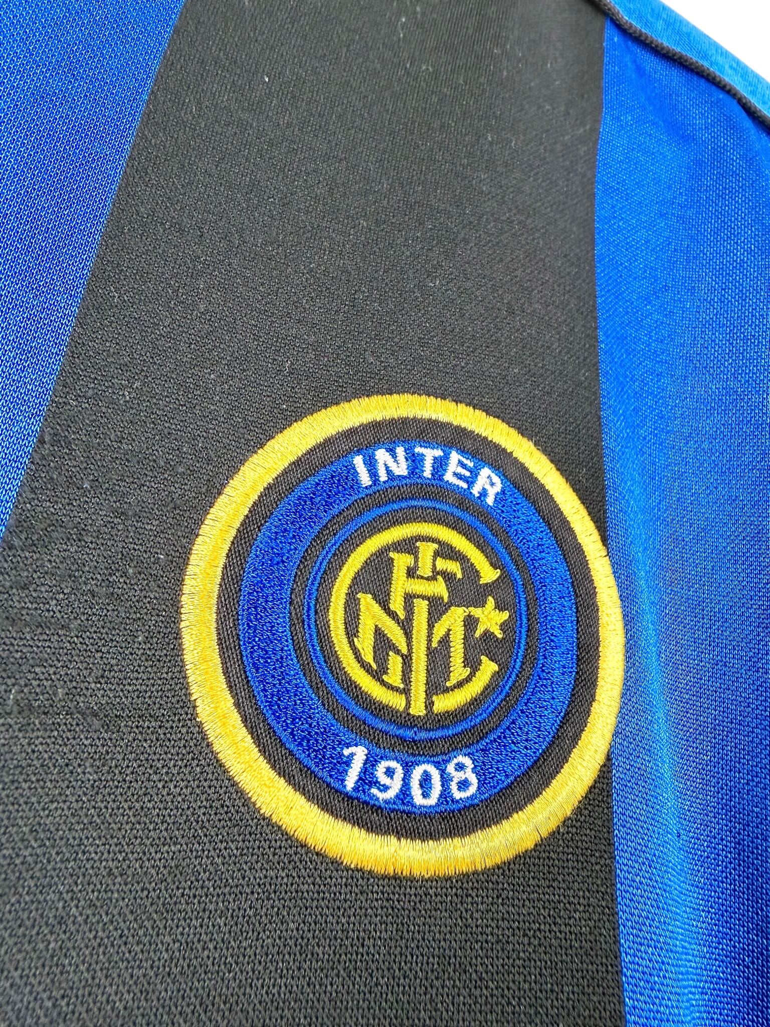 maillot vintage domicile Inter Milan 1999/2000