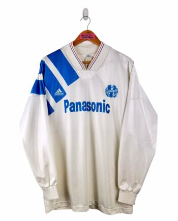 maillot vintage domicile OM 1991/1992 manches longues