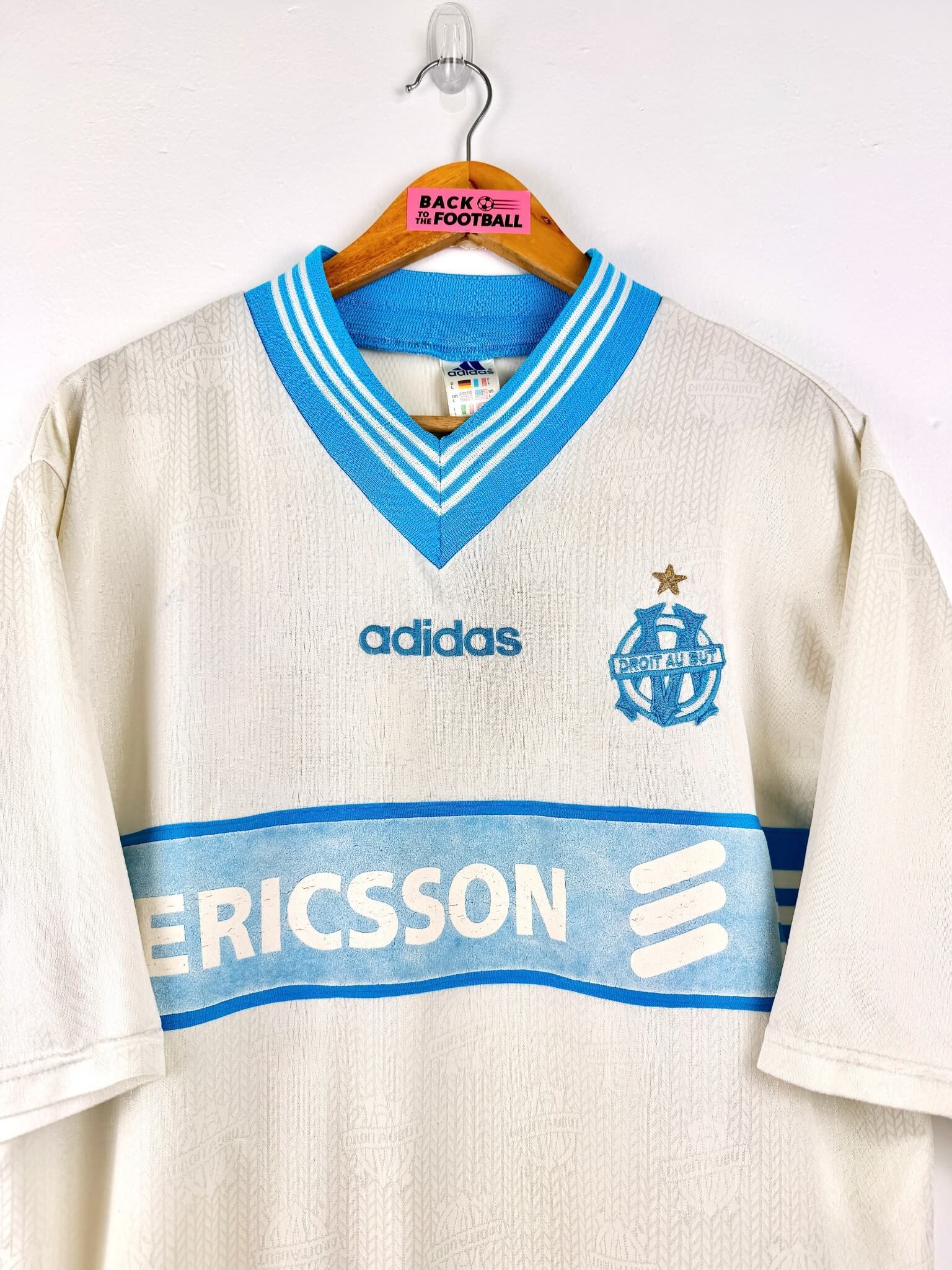 maillot vintage domicile OM 1997/1998
