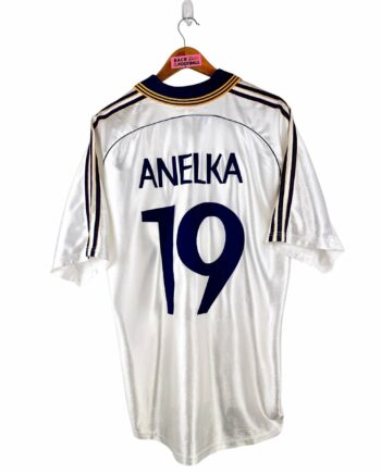 maillot vintage domicile Real Madrid 1999/2000 floqué Anelka #19