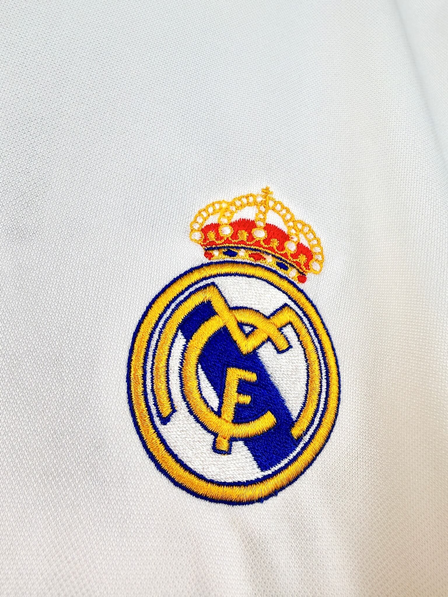 maillot vintage domicile Real Madrid 2004/2005 floqué Zidane #5