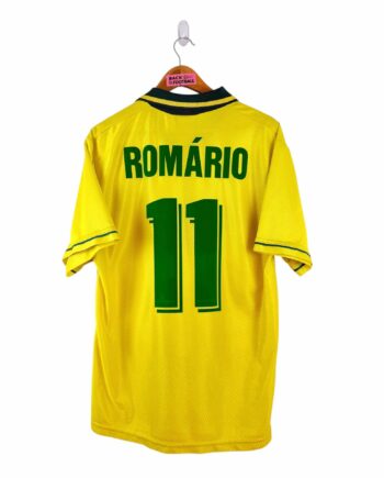 maillot vintage domicile Brésil 1994 floqué Romário #11
