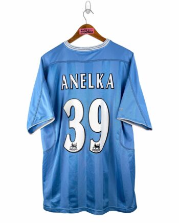 maillot vintage domicile Manchester City 2003/2004 floqué Anelka #39