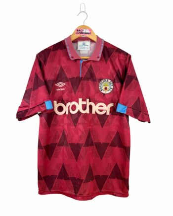 maillot vintage extérieur Manchester City 1990/1992