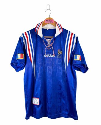 maillot vintage domicile équipe de France 1996