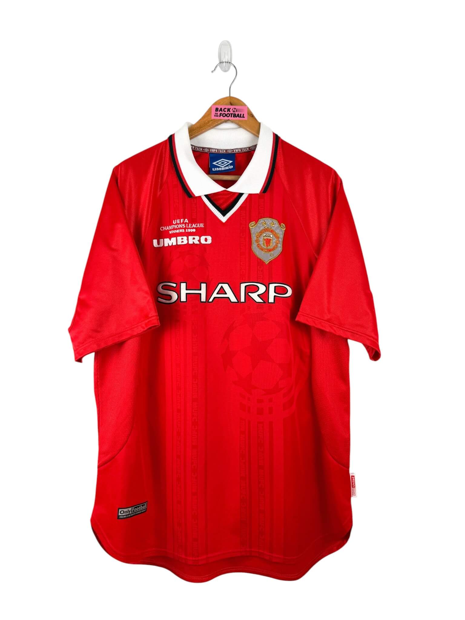 maillot vintage Europe Manchester United 1999/2000